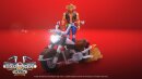 Biker Mice From Mars Fahrzeug Throttles Martian Monster Bike 23 cm