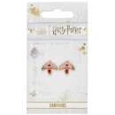 Harry Potter Ohrringe Fawkes (Vergoldet)