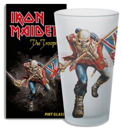 Iron Maiden Bierglas The Trooper