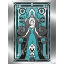 Disney Poster Set Metallic Print Elsa 30 x 40 cm (3)