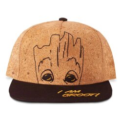 Marvel Snapback Cap Cork Groot