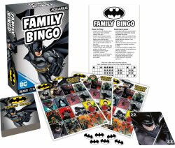 DC Comics Brettspiel Family Bingo Batman *Englische Version*