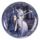 Anne Stokes Teller 4er-Pack Unicorn and Maiden