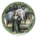 Anne Stokes Teller 4er-Pack Unicorn and Maiden