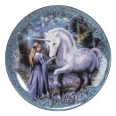 Anne Stokes Teller 4er-Pack Unicorn and Maiden