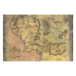 Herr der Ringe Poster Set Middle Earth 61 x 91 cm (4)
