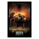 Star Wars: The Book of Boba Fett Poster Set Meet the new...