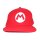Super Mario Snapback Cap Mario Badge