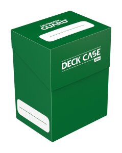 Ultimate Guard Deck Case 80+ Standardgröße Grün