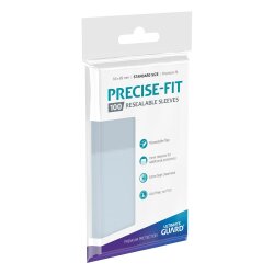 Ultimate Guard Precise-Fit Sleeves wiederverschließbar Standardgröße Transparent (100)