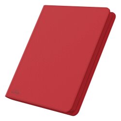 Ultimate Guard Zipfolio 480 - 24-Pocket XenoSkin (Quadrow) - Rot