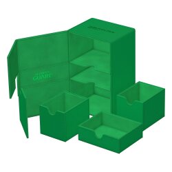 Ultimate Guard Twin FlipnTray 160+ Xenoskin - Green