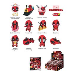 Deadpool PVC-Taschenanhänger Series 4 Display (24)
