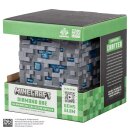 Minecraft Replik Illuminating Diamond Ore Cube 10 cm