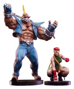 Street Fighter PVC Statuen 1/10 Cammy & Birdie 24 cm