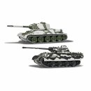 World of Tanks Die Cast Modelle 2er Pack T-34 vs. Panther