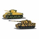 World of Tanks Die Cast Modelle 2er Pack Sherman vs King...