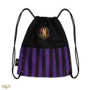 Wednesday Stoffbeutel Nevermore Academy Purple