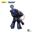 Warhammer 40k Actionfigur 1/18 Ultramarines Desolation Marine with Castellan Launcher (Superfrag) 12 cm