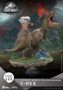 Jurassic World: Das gefallene Königreich D-Stage PVC Diorama T-Rex 13 cm