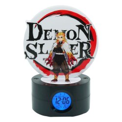 Demon Slayer: Kimetsu no Yaiba Wecker mit Leuchtfunktion Rengoku 21 cm