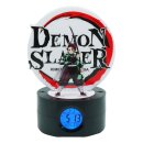 Demon Slayer: Kimetsu no Yaiba Wecker mit Leuchtfunktion...