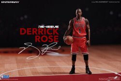 NBA Collection Real Masterpiece Actionfigur 1/6 Derrick Rose Limited Retro Edition 30 cm
