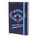 Lilo & Stitch Notizbuch A5 Weirdos have more Fun