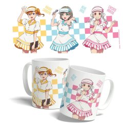 Love Live! Superstar!! Tasse American Diner Kanon, Keke, Chisato 325 ml