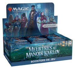 Magic the Gathering Meurtres au manoir Karlov Play-Booster Display (36) französisch