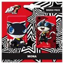 Persona 5 Royal Ansteck-Buttons Doppelpack Mona / Morgana