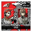Persona 5 Royal Ansteck-Buttons Doppelpack Crow / Goro...