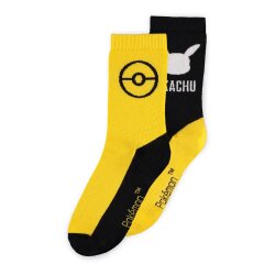 Pokemon Socken 2er-Pack Pikachu 43-46