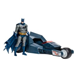 DC Multiverse Fahrzeug Bat-Raptor with Batman (The Batman Who Laughs) (Gold Label) - Beschädigte Verpackung