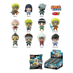 Naruto Shippuden 3D PVC-Taschenanhänger Series 01 Display (24)