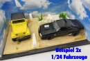 Acryl Display 1/24 1/32 Vitrine Diorama Rasen Wüste Straße Desert bemalt 35×25