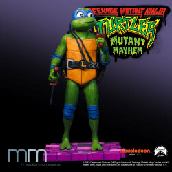 Lifesize Statue LEONARDO - lebensechte Figur Teenage Mutant Ninja Turtle