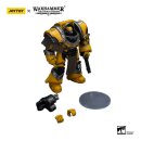 Warhammer The Horus Heresy Actionfigur 1/18 Imperial Fists Legion Cataphractii Terminator Squad Legion Cataphractii with Chainfist 12 cm