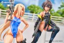 Arms Note Statuen 1/7 Swim Team Bucho-chan and Kohai-chan 22 cm