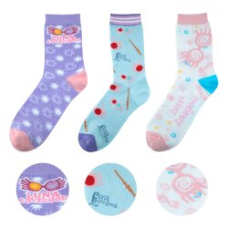 Harry Potter Socken 3er-Pack Luna Lovegood