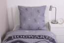 Harry Potter Bettwäsche Grau 135 x 200 cm / 80 x 80 cm