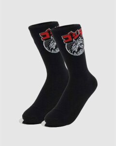 Godzilla Socken Silhouette