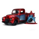 Marvel Diecast Modell 1/32 1941 Ford Pick Up Spider-Man