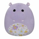 Squishmallows Plüschfigur Purple Hippo with Floral...