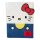 Hello Kitty by Loungefly Perlglanz Notizbuch 50th Anniversary