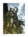 DC Comics Kunstdruck Batman & Catwoman 46 x 61 cm -...