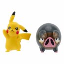 Pokémon Battle Figure Set Figuren 2er-Pack Pikachu...