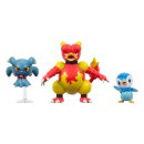 Pokémon Battle Figure Set Figuren 3er-Pack Plinfa,...