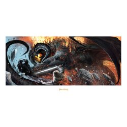 Herr der Ringe Kunstdruck The Battle of the Peak 59 x 30 cm