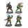 Teenage Mutant Ninja Turtles D-Formz Minifiguren 4er-Pack SDCC 2023 Exclusive 5 cm